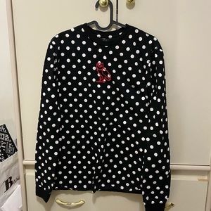 OVO polka dot long sleeve